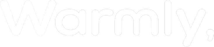 Warmly logo - video marketing client testimonial